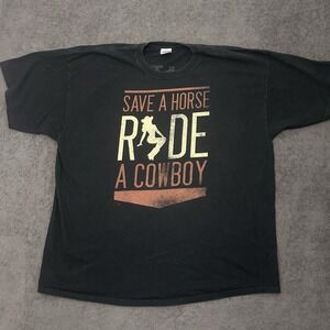 Western Shirt Save A Horse Ride A Cowboy 2XL Big & Rich